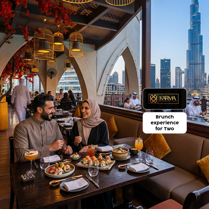 Karma Dubai - Vibrant Pan-Asian Brunch Experience with Burj Khalifa Views