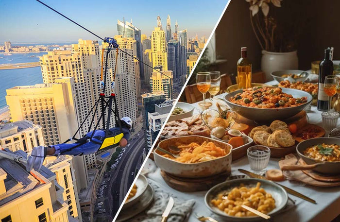 Thrilling Zipline Ride for One with Romantic Dinner & Drinks at Al Habtoor Resort |  at Wondergifts