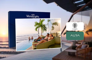 Lunch in the Sky Experience for Two with Palm Jumeirah Views at Aura