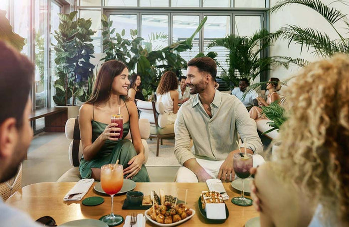 Lunch in the Sky Experience for Two with Palm Jumeirah Views at Aura |  at Wondergifts