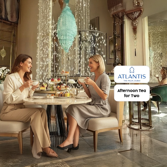 Luxurious Afternoon Tea for Two at Plato in Atlantis the Palm