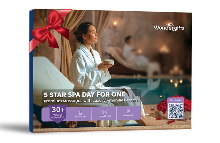 5-Star Spa Gift Box: Premium Massage & Luxurious Amenities at 30+ Iconic Spas |  at Wondergifts