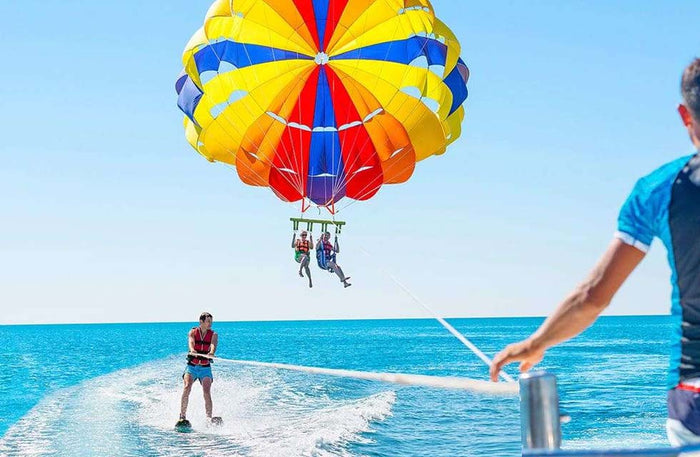Exhilarating Parasailing Experience for Two Over Dubai Marina |  at Wondergifts