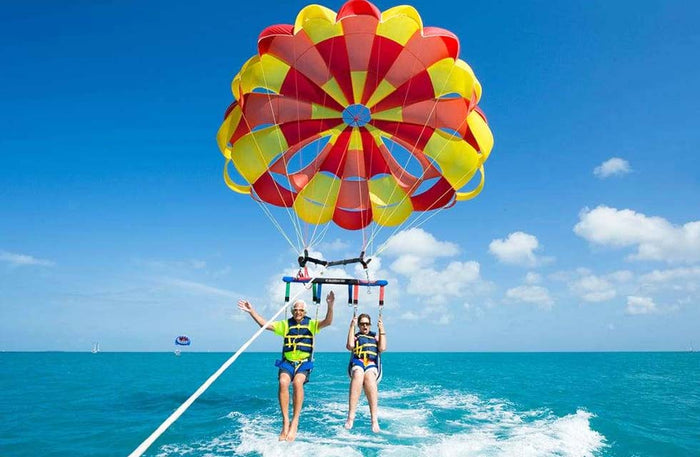Exhilarating Parasailing Experience for Two Over Dubai Marina |  at Wondergifts
