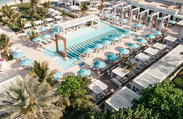 Luxury Cabana with Stunning Palm Views, Gourmet Lunch & House Bottle for Two |  at Wondergifts