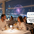 Luxury Dining & House Drinks for Two with Marina Views at L’Amo Bistro