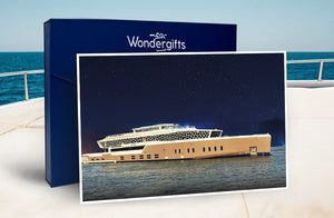 Luxury Lotus Megayacht Dinner Cruise with Soft Drinks for Two |  at Wondergifts