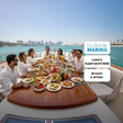 Luxury Superyacht Ride with Brunch & Drinks Through Dubai Harbour