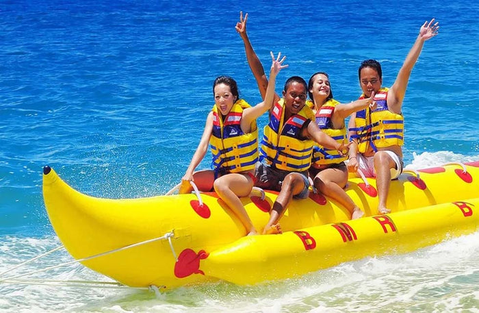 Exciting Banana or Donut Boat Ride in Dubai Marina for Up to 5 People |  at Wondergifts