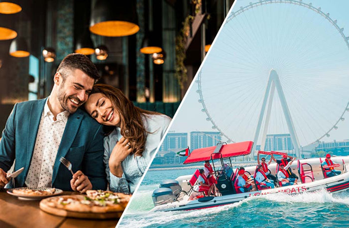 Scenic Boat Tour with Love Boats & Romantic Dinner for Two at Luciano's |  at Wondergifts