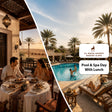 Al Maha Desert Resort - Luxury Pool & Spa Retreat with Three-Course Lunch