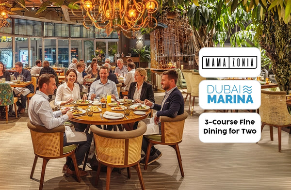 Mama Zonia Jungle-Inspired 3-Course Dining Experience with Drinks for Two