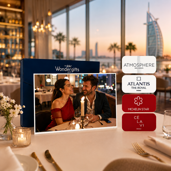 Michelin Dining Gift Box Dubai for Two - 20+ Restaurant Choices