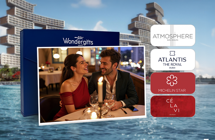 Michelin Dining Experience Gift Box for Two: Gourmet Escape at 9 Restaurants |  at Wondergifts