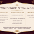 Miss Tess Taj Dubai romantic Asian set menu for two