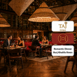 Miss Tess, Taj Dubai - Romantic Asian Set Menu Dinner for Two with Burj Khalifa Views