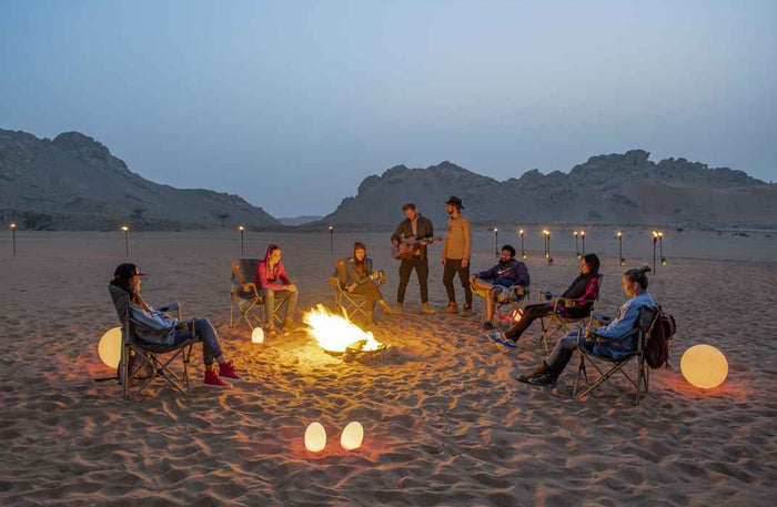 Unforgettable Mleiha Overnight Camping for Two with Breakfast & Sunrise Viewing |  at Wondergifts