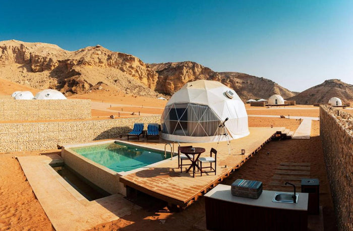 Exclusive 1-Night Stay in a Cozy Dome with Private Pool at Moon Retreat |  at Wondergifts
