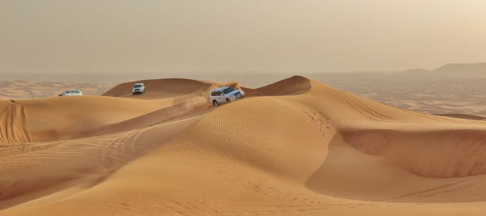 VIP 4x4 Desert Safari with Dinner Buffet & Live Show for Up to Six |  at Wondergifts