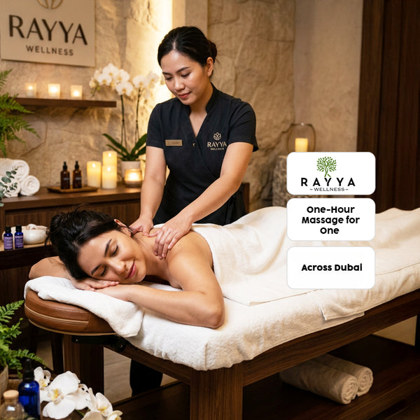 One-Hour Massage at any Rayya Wellness Spa Center's 10 Locations