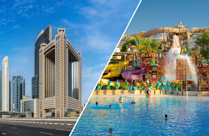 One Night Hotel Stay in Dubai with Wild Wadi Water Park tickets for Two |  at Wondergifts