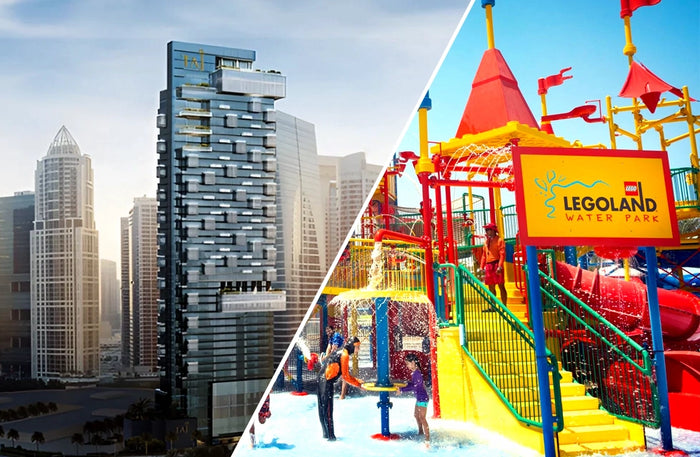One Night Stay in Dubai with Legoland Water Park for Family of Four |  at Wondergifts