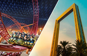 IMG World and The Dubai Frame Entrance Ticket for One |  at Wondergifts