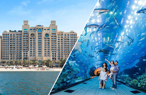 One Night Stay in Dubai with Burj At The Top & Aquarium Tickets for Two |  at Wondergifts