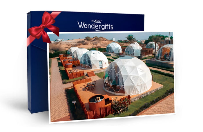 Panoramic Dome Stay with Breakfast and Dinner at Longbeach Campground |  at Wondergifts