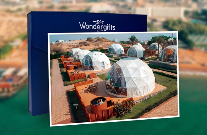 Panoramic Dome Stay with Breakfast and Dinner at Longbeach Campground |  at Wondergifts