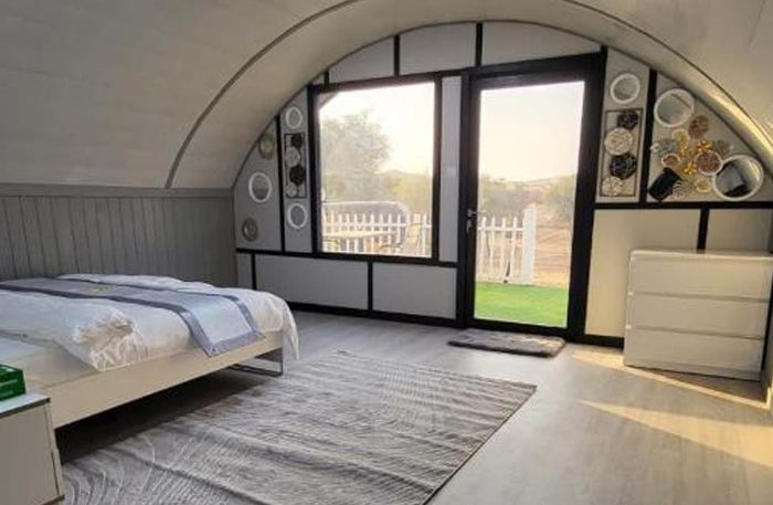 Luxurious Desert Camping in Platinum Pod with Breakfast & Dinner for Two |  at Wondergifts