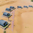 Luxurious Desert Camping in Platinum Pod with Breakfast & Dinner for Two |  at Wondergifts
