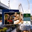 The PODS @ BlueWater Island: Romantic Lunch or Dinner & Relaxing Couples Massage at Luxury Spa Venues