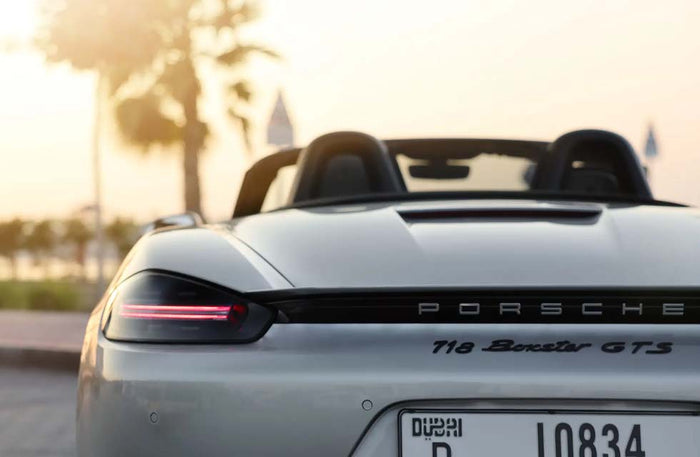 Rent a Porsche: Porsche 718 Boxster GTS Convertible for One Day |  at Wondergifts