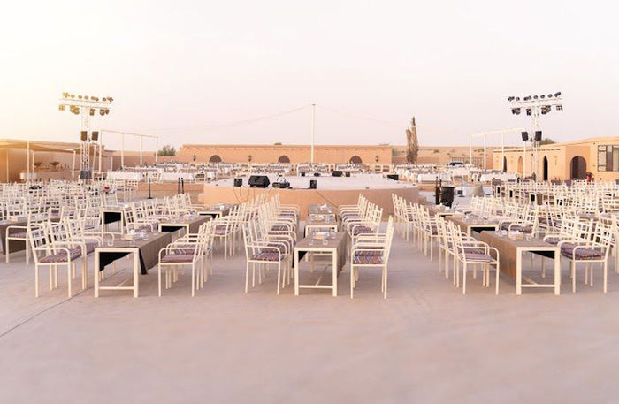 Heritage Village Desert Safari with Lake View Dinner Seating for Two