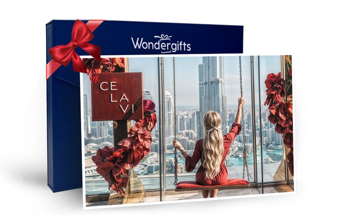 Premium Lunch Experience at CÉ LA VI with Beverages & Burj Views for Two |  at Wondergifts