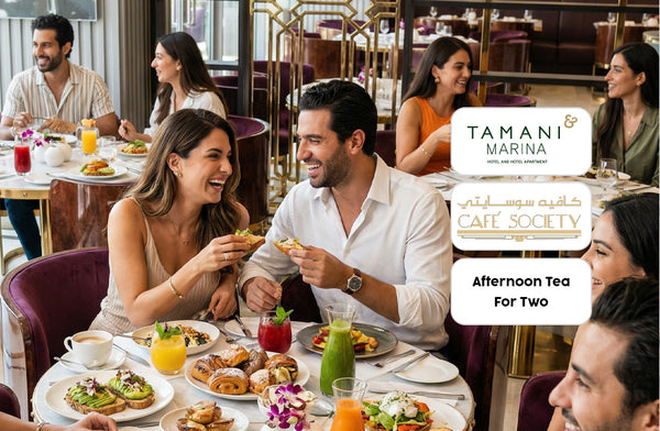 Afternoon Tea Experience for Two at Cafe Society Tamani Marina Hotel