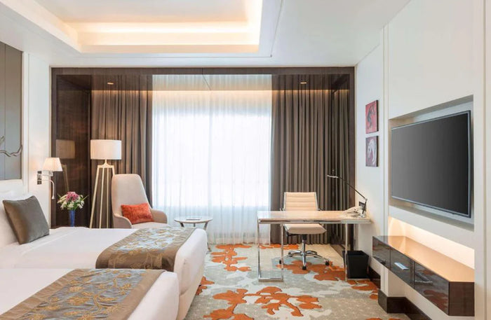 Enjoy 2 Nights for the Price of 1: Serene Room Stay with Breakfast for Two at Radisson Blu Hotel, Ajman |  at Wondergifts