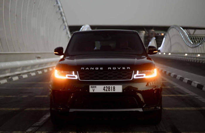 Luxury Range Rover Sport One Day Rental at Masterkey Rent a Car