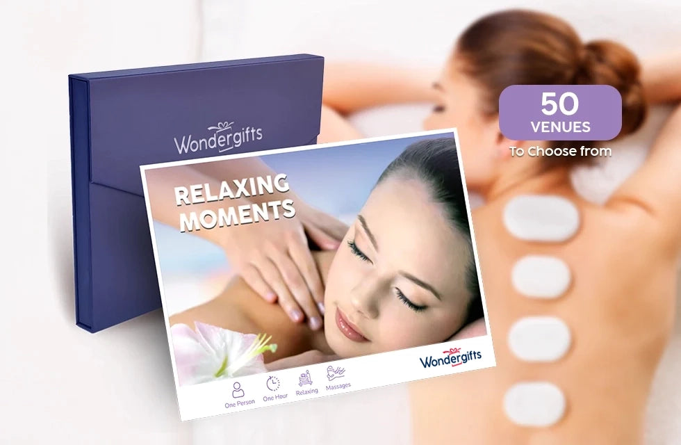 Relaxing Moments Gift Box: One Hour Massage of Choice at Any Luxury Spa