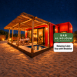 Bab Al Nojoum Al Mugheirah - Relaxing Cabin Stay with Breakfast for Two