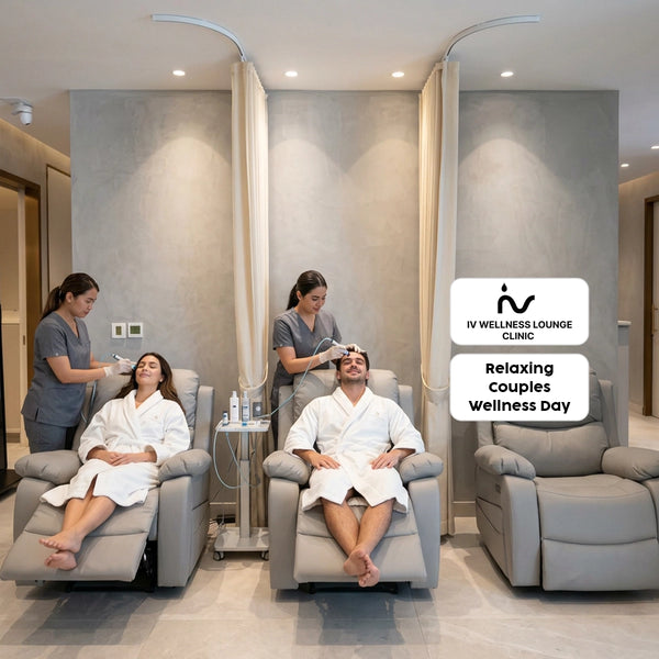 Relaxing Couples Wellness Day at IV Wellness Lounge Palm Jumeirah