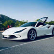 Dazzling Ferrari F8 Tributo One Day Rental at Masterkey Rent a Car