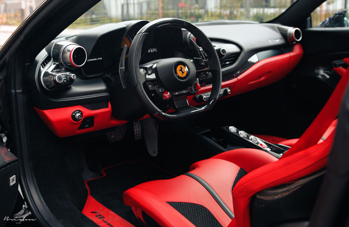 Dazzling Ferrari F8 Tributo One Day Rental at Masterkey Rent a Car