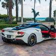 Dazzling Ferrari F8 Tributo One Day Rental at Masterkey Rent a Car