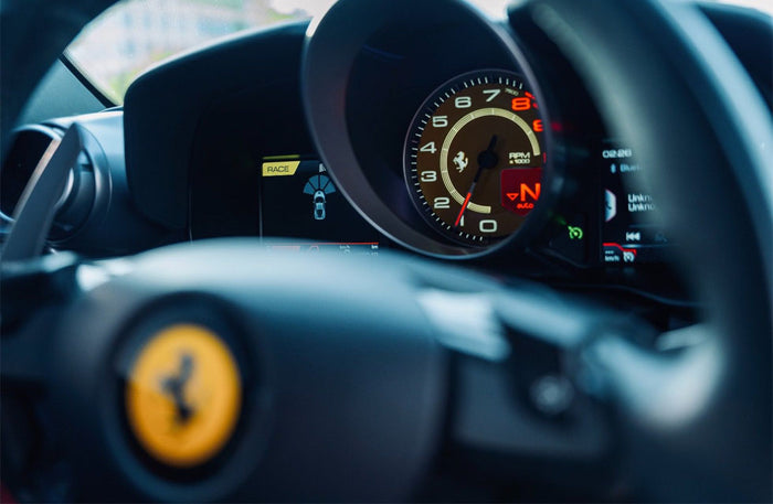 Dazzling Ferrari F8 Tributo One Day Rental at Masterkey Rent a Car