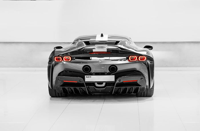 Exotic Ferrari SF 90 One Day Rental at Masterkey Rent a Car