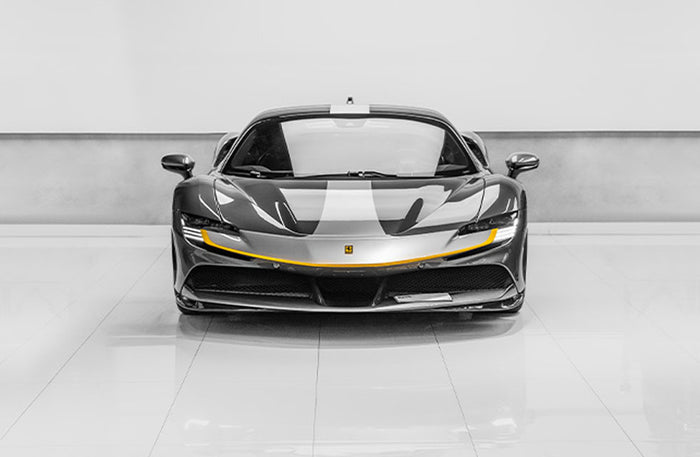 Exotic Ferrari SF 90 One Day Rental at Masterkey Rent a Car