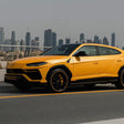 Exotic Lamborghini Urus One Day Rental at Masterkey Rent a Car