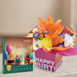 Happy Birthday Gift Box with Flowers: Choose from 200+ Unforgettable Experiences |  at Wondergifts